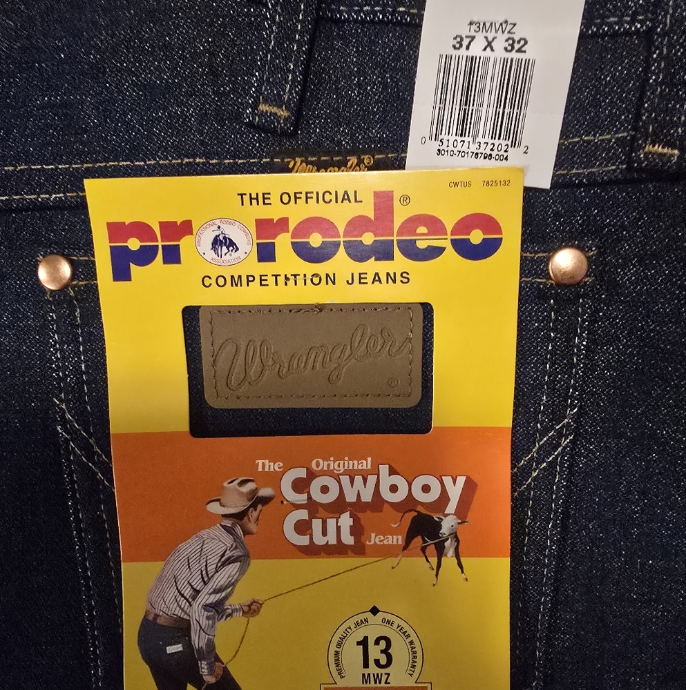 Wrangler Pro Rodeo Cowboy Cut Jeans